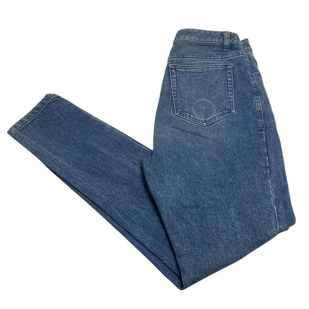 Brandon Maxwell High Rise Medium Wash Jeans size 28 - Picture 2 of 12